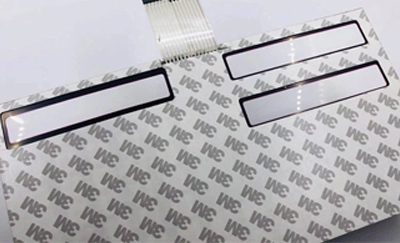 La structure de l'interrupteur à membrane non tactile