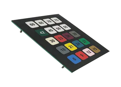 Interrupteur à membrane PCB