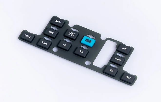 Clavier en caoutchouc silicone